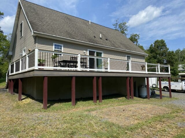 Photo of Center Hill Road deck project