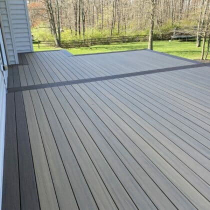 Composite boards for custom deck building projects in PA