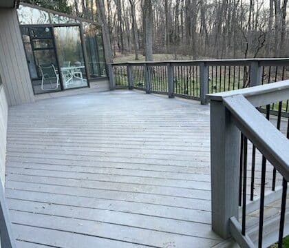 Deckorators decking project in New Hope PA