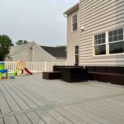 TimberTeck Composite Decking Project ideas with children toys - Deck building Service in Pipersville PA