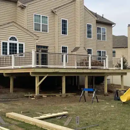 Timbertech decking design project and inspiration ideas - Deck building contractor in Pipersville PA