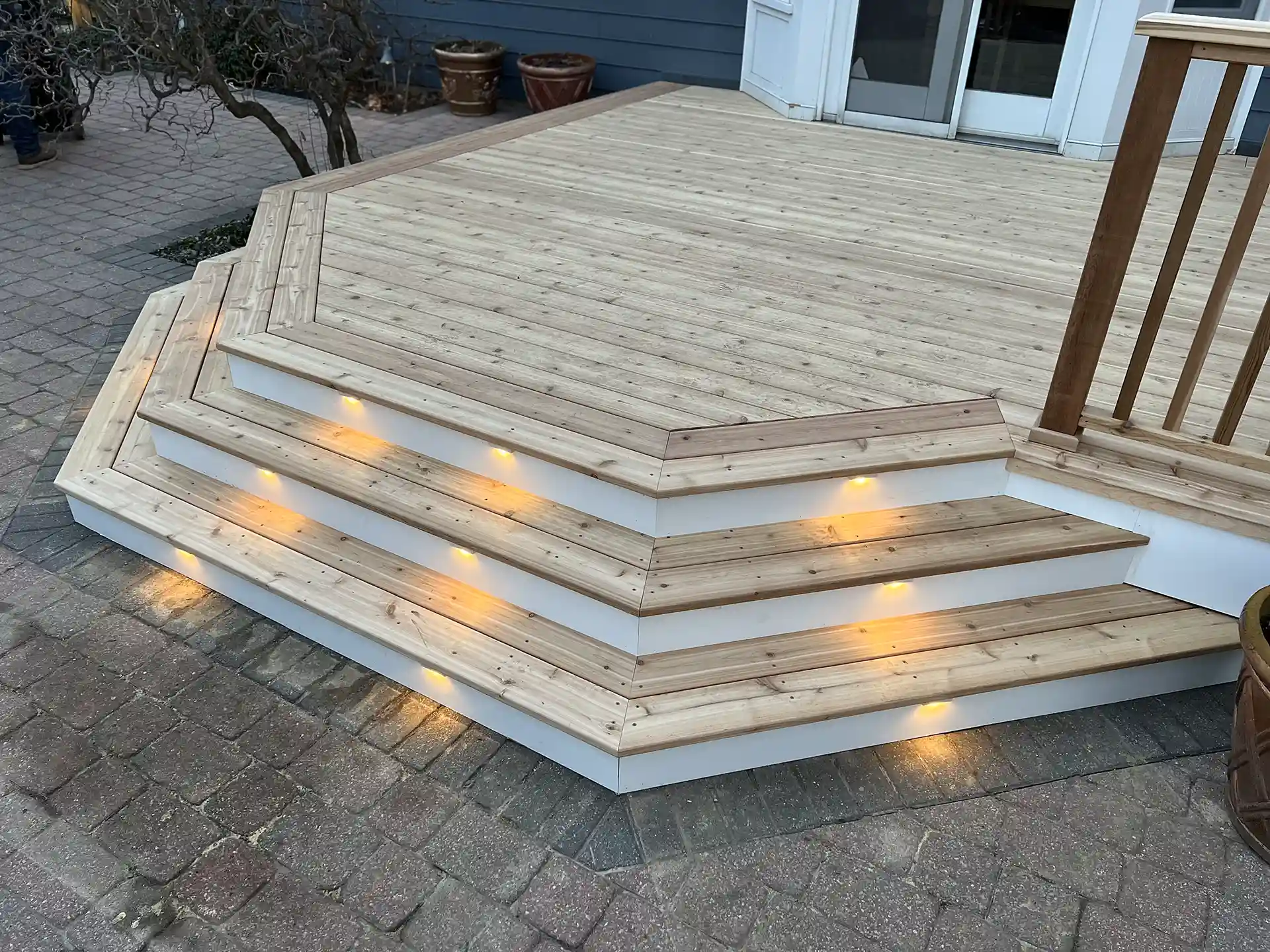 Deck Lighting installation near me Bucks County & Montgomery County PA