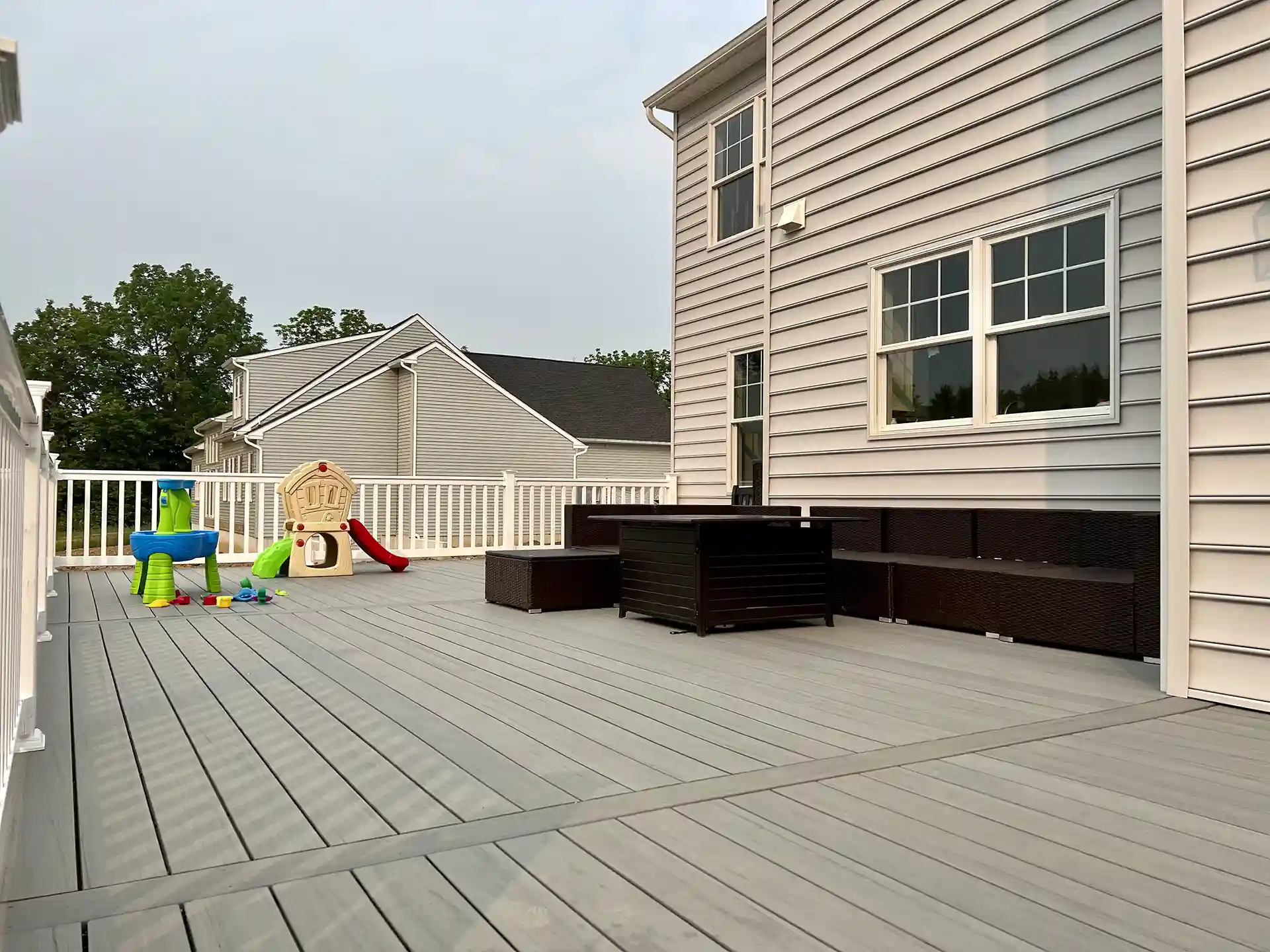 why build a deck and a patio on spring - Deck Builders near me